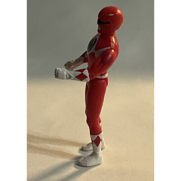 Vintage 1995 Saban Red Power Ranger 4 Inch Action Figure Toy Rangers - Picture 3 of 6